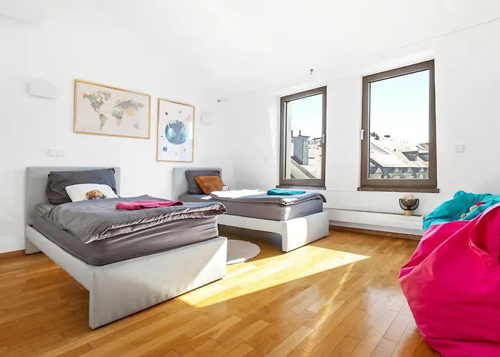 160m2 Penthouse In The Centre With A Balcony And The View Apartamento