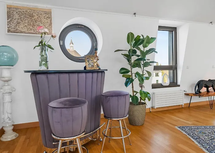 160m2 Penthouse In The Centre With A Balcony And The View Apartamento Luxemburgo